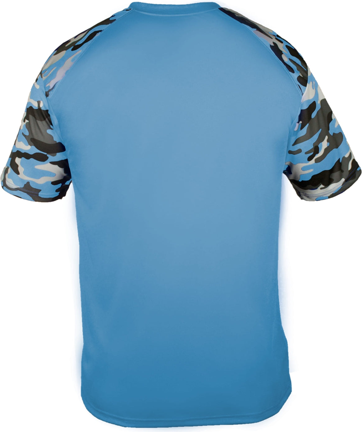 Rear View of BA COL BL/COL BL CAMO YOUTH CAMO SPORT TEE