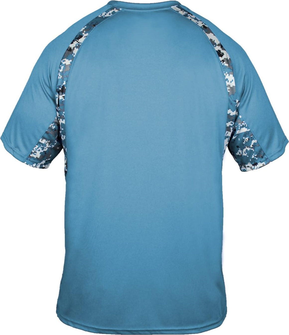 Rear View of BA COL BL/COL BL DIGI DIGITAL HOOK TEE