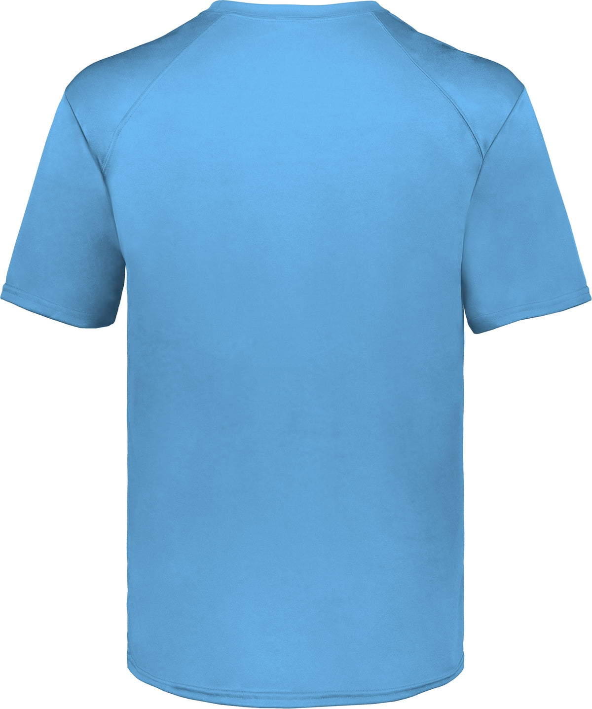 Rear View of BA COLUMBIA BLUE B-CORE TEE