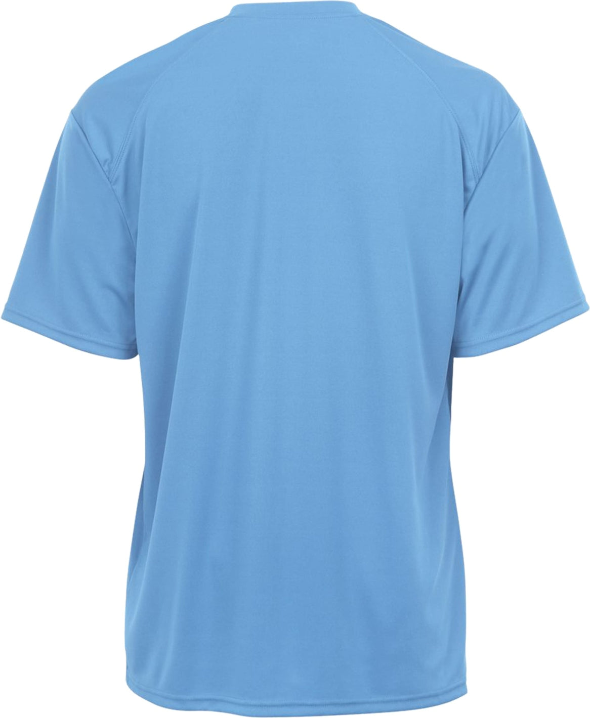 Rear View of BA COLUMBIA BLUE B-TECH TEE
