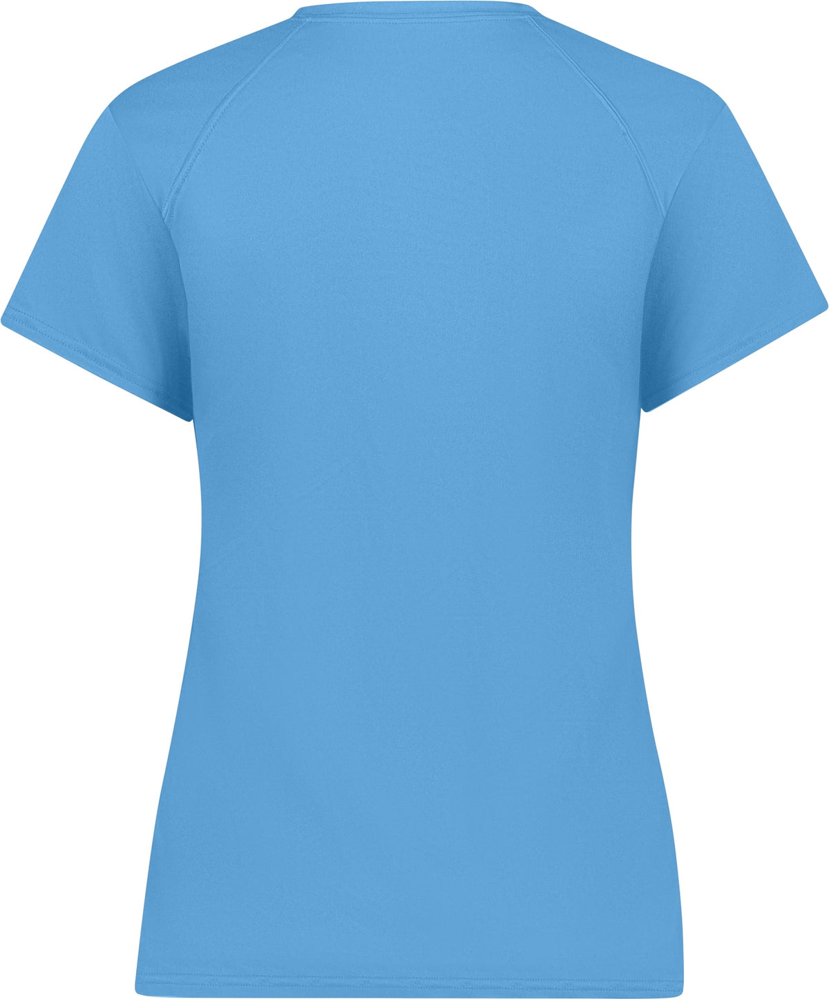 Rear View of BA COLUMBIA BLUE LADIES B-CORE TEE