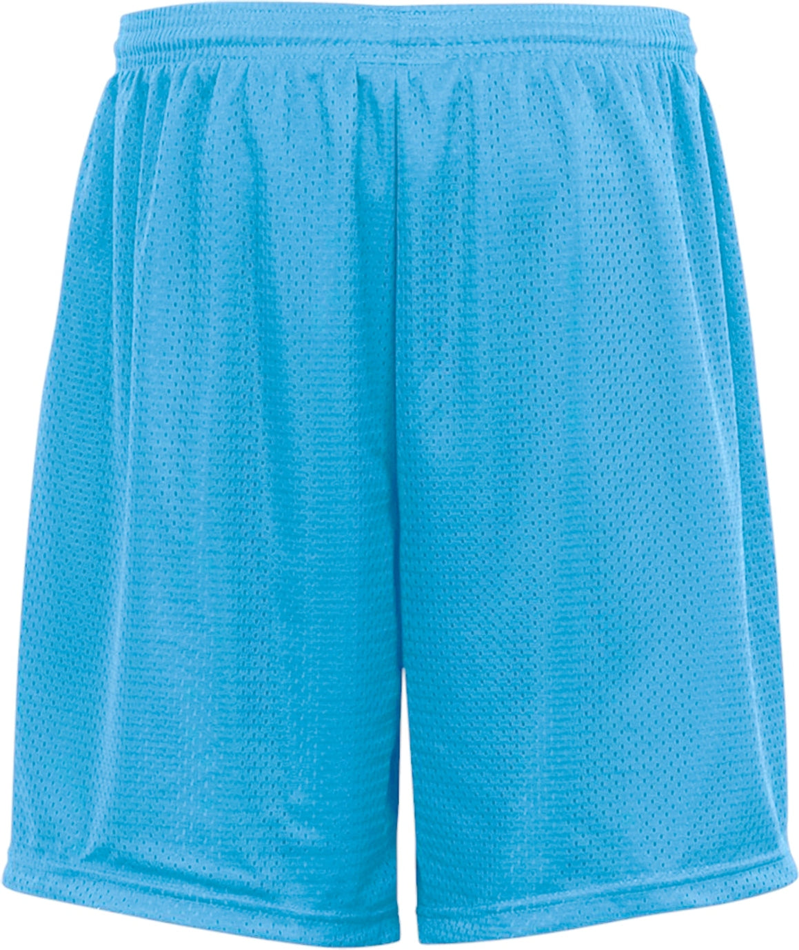 Rear View of BA COLUMBIA BLUE YOUTH MESH/TRICOT SHORT