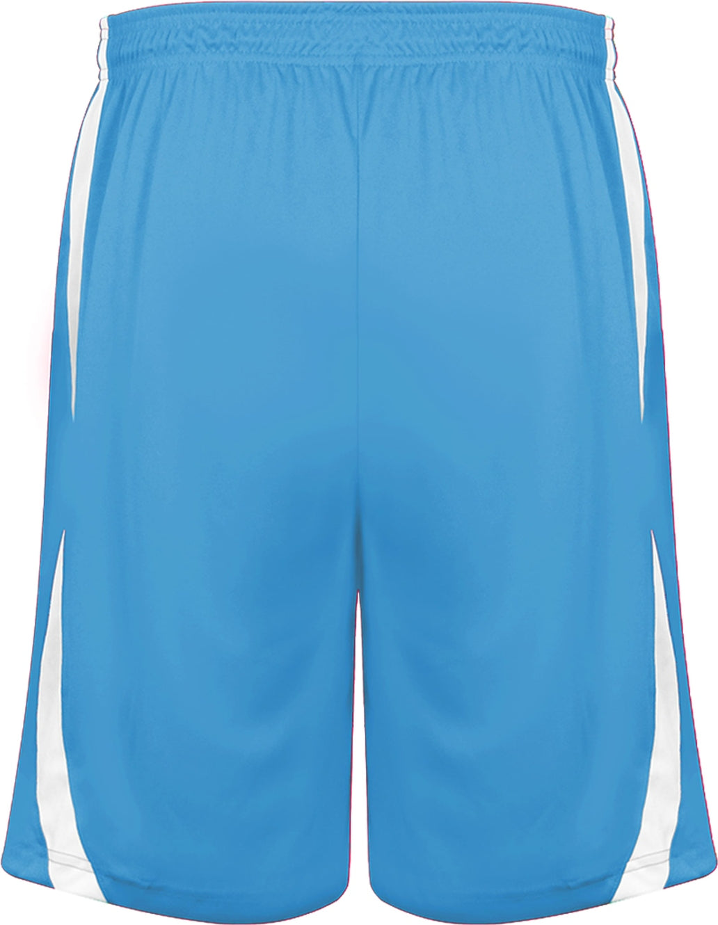 Rear View of BA COLUMBIA BLUE/WHITE B-SLAM REV. SHORT