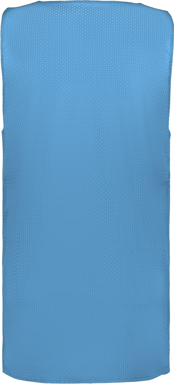 Rear View of BA COLUMBIA BLUE/WHITE MESH REVERSIBLE JERSEY