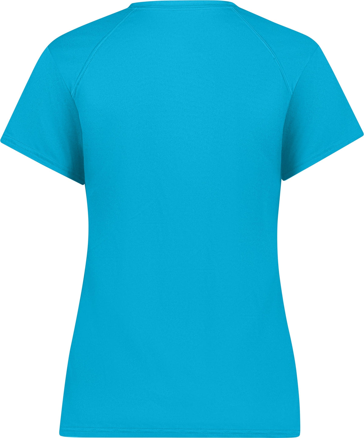 Rear View of BA ELECTRIC BLUE LADIES B-CORE TEE