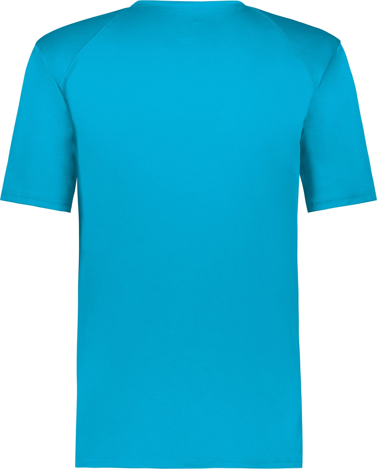 Rear View of BA ELECTRIC BLUE YOUTH B-CORE V-NECK TEE