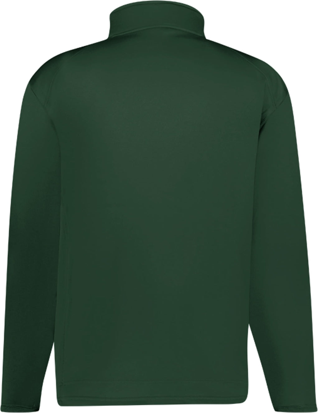 Rear View of BA FOREST PERFORMANCE FLEECE 1/4 ZIP PUL
