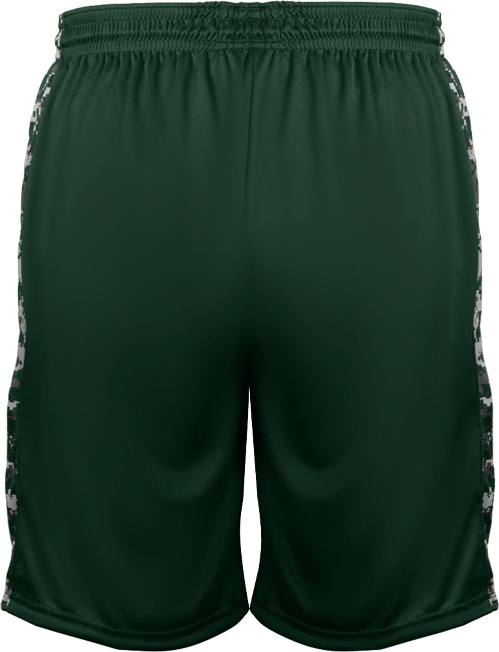 Rear View of BA FOREST/FOREST DIGITAL DIGITAL PANEL YOUTH SHORT