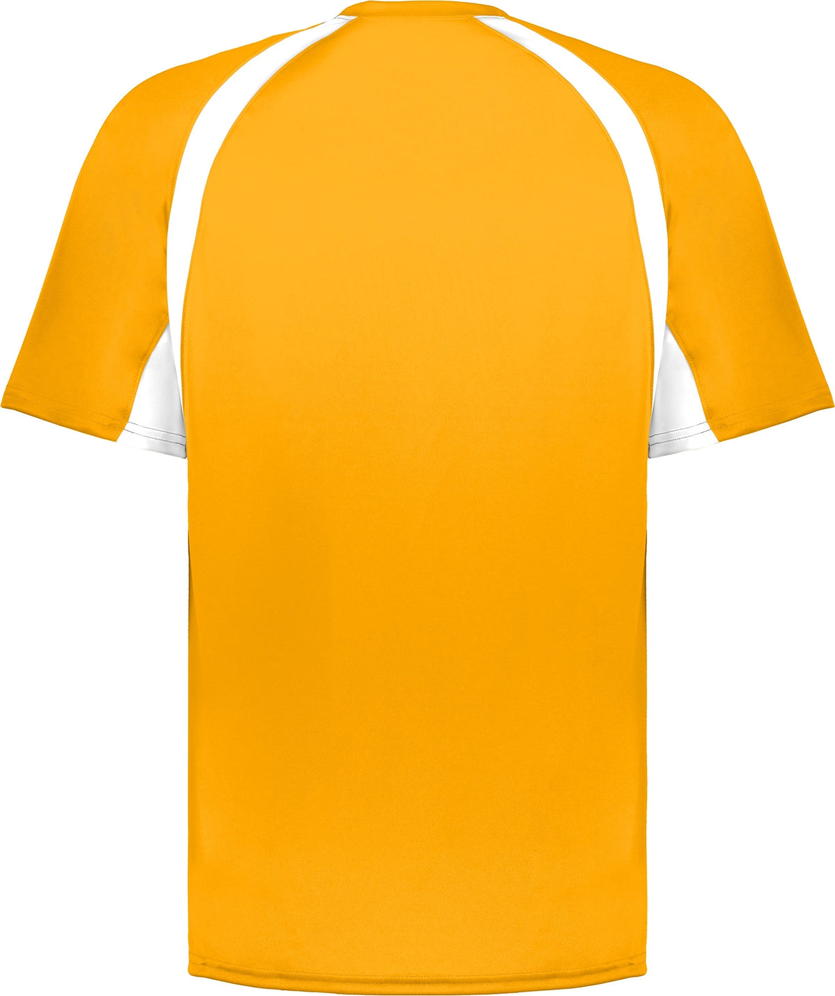 Rear View of BA GOLD/WHITE HOOK TEE