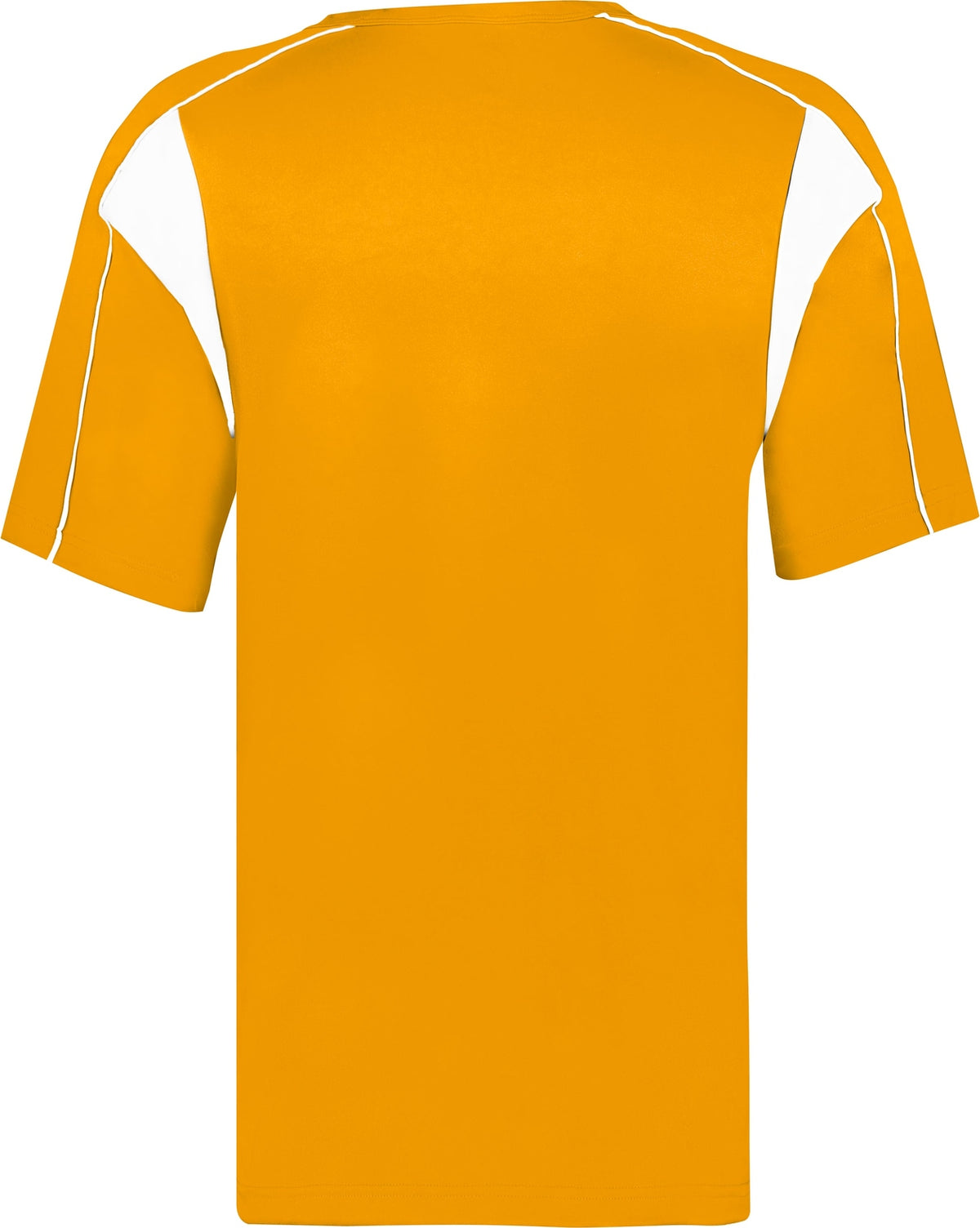 Rear View of BA GOLD/WHITE YOUTH PRO PLACKET