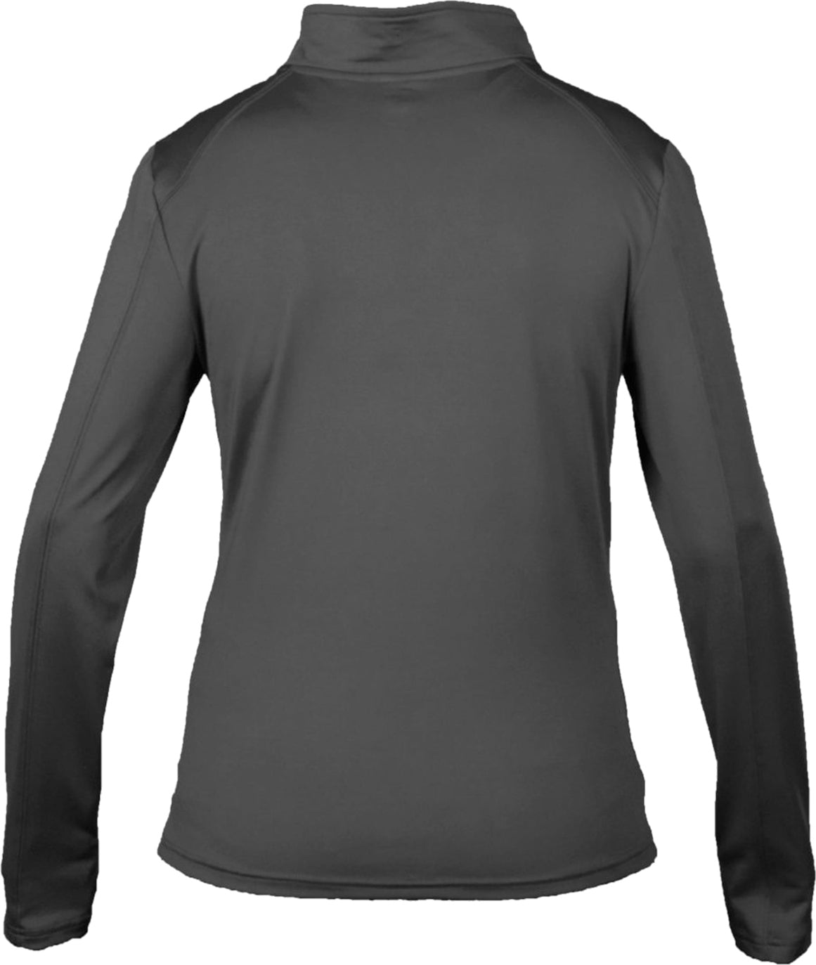 Rear View of BA GRAPHITE 1/4 ZIP LADIES' LIGHTWEIGHT PU