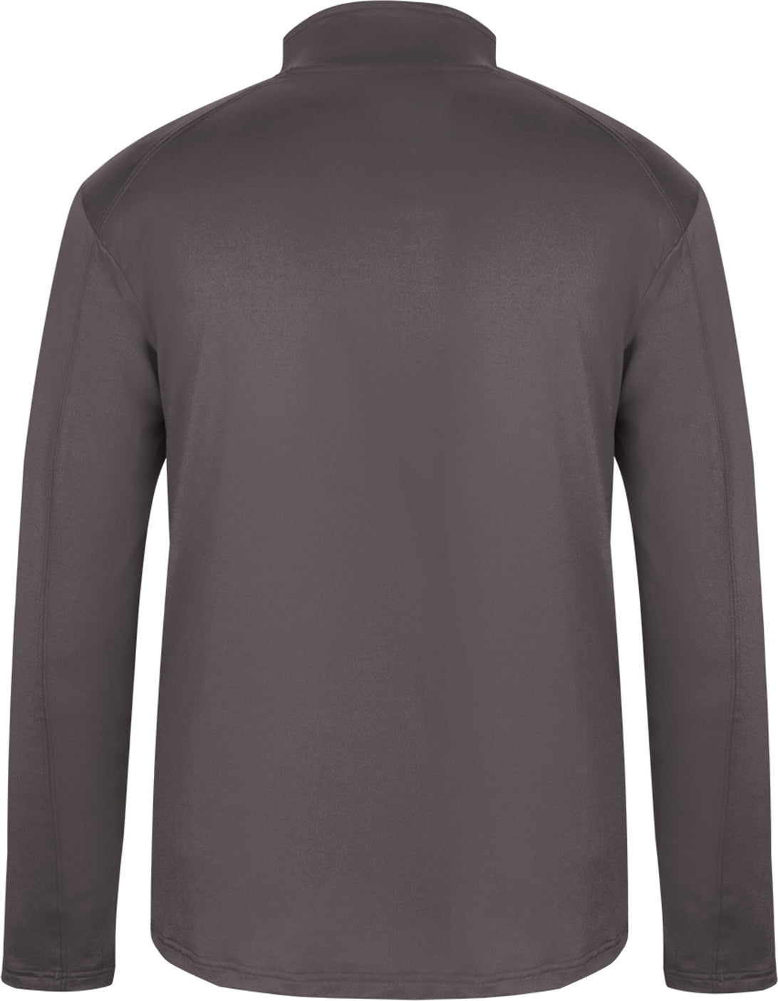 Rear View of BA GRAPHITE 1/4 ZIP LIGHTWEIGHT PULLOVER