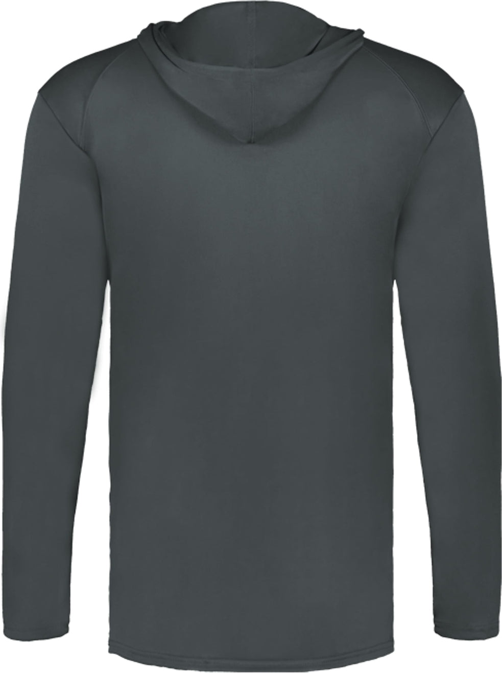 Rear View of BA GRAPHITE B-CORE L/S HOOD TEE