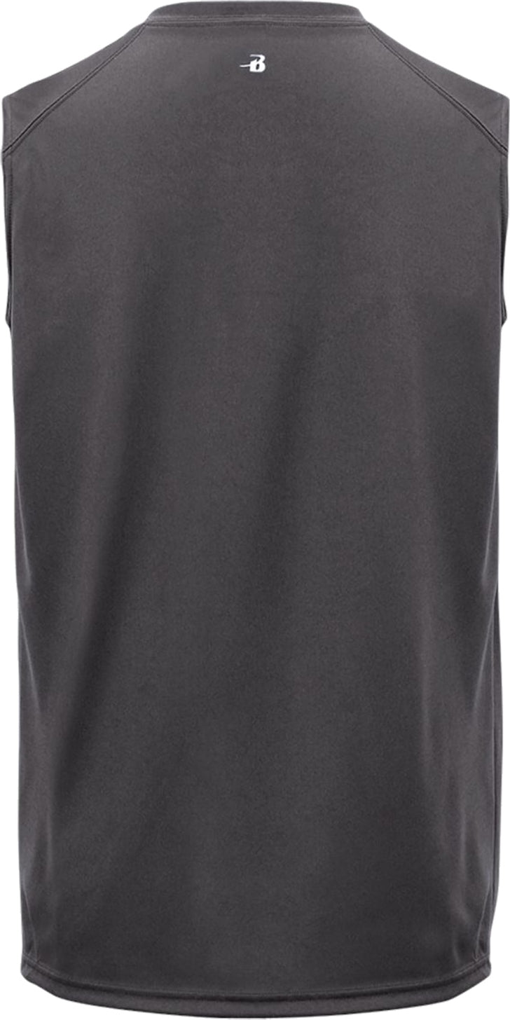 Rear View of BA GRAPHITE B-CORE SLEEVELESS TEE