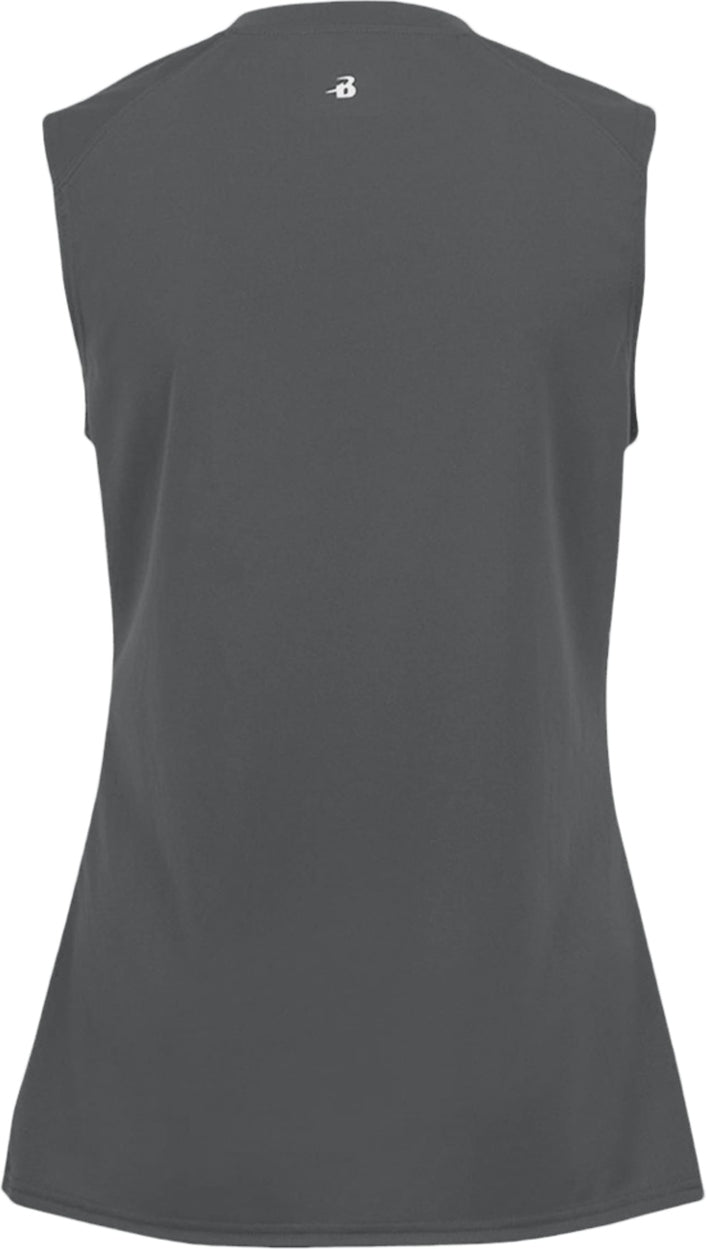 Rear View of BA GRAPHITE LADIES B-CORE SLEEVELESS TANK