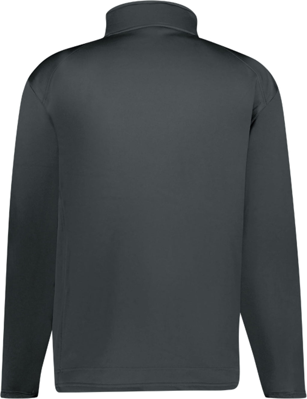 Rear View of BA GRAPHITE PERFORMANCE FLEECE 1/4 ZIP PUL
