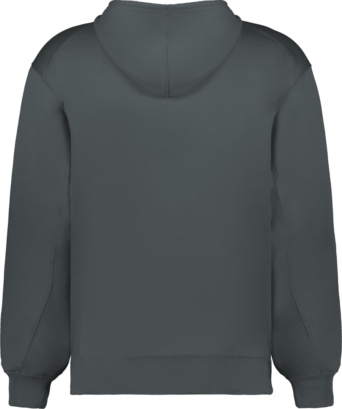 Rear View of BA GRAPHITE PERFORMANCE FLEECE HOODIE