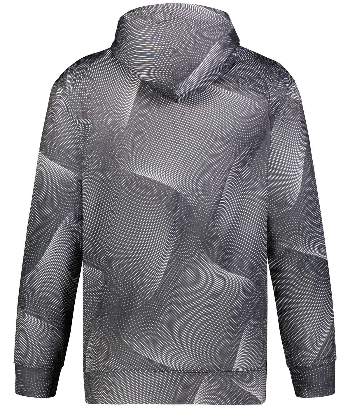 Rear View of BA GRAPHITE WARP YOUTH WARP HOODIE