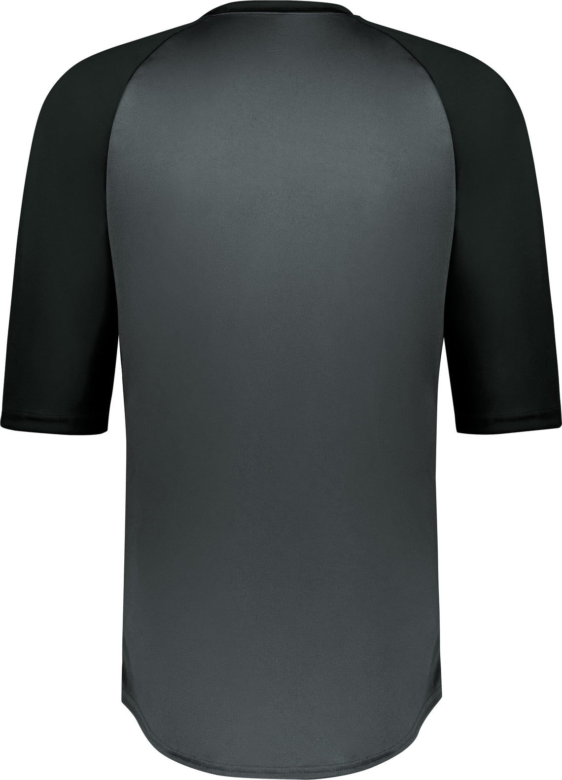 Rear View of BA GRAPHITE/BLACK B-BASEBALL TEE