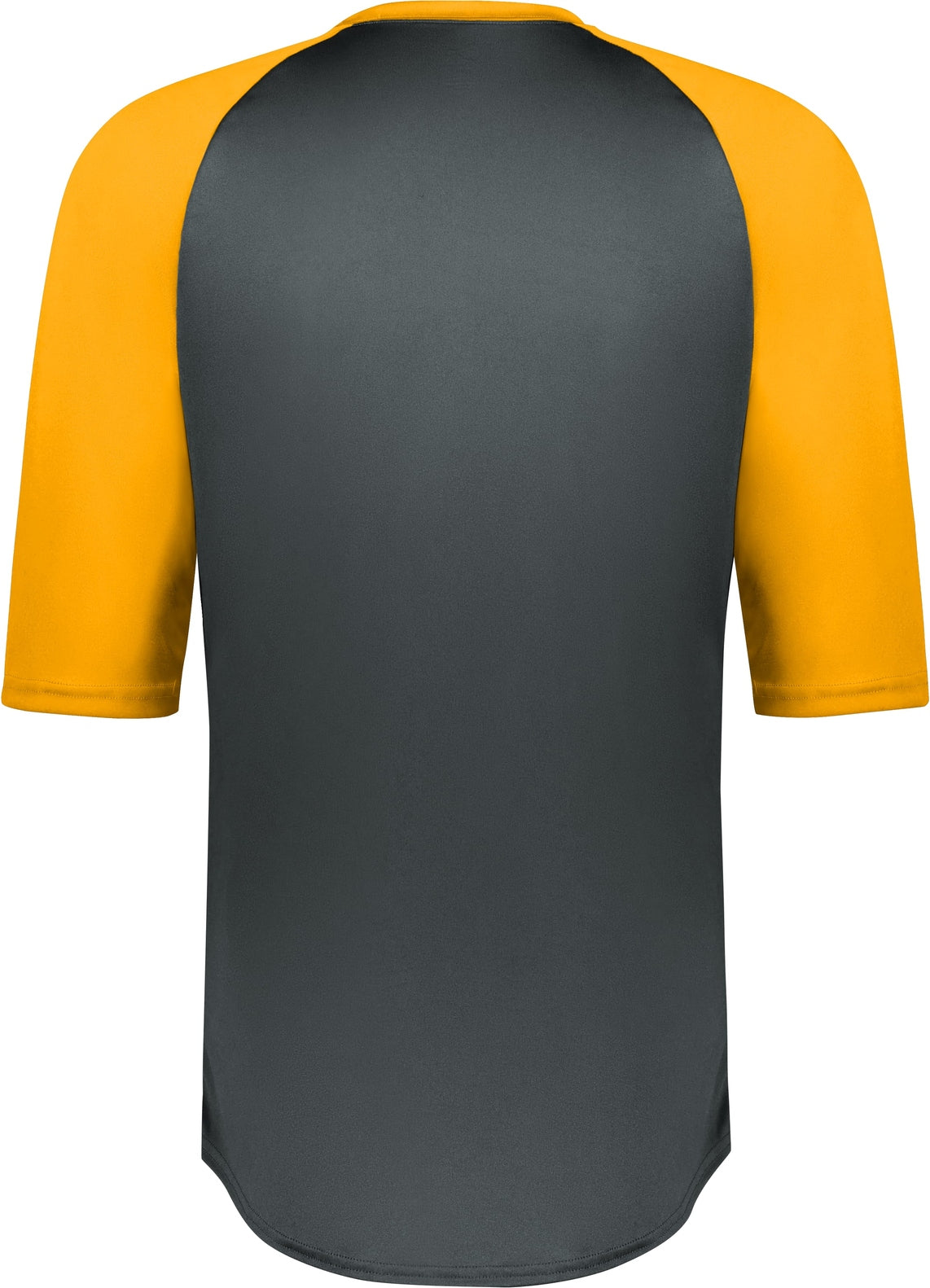 Rear View of BA GRAPHITE/GOLD B-BASEBALL TEE