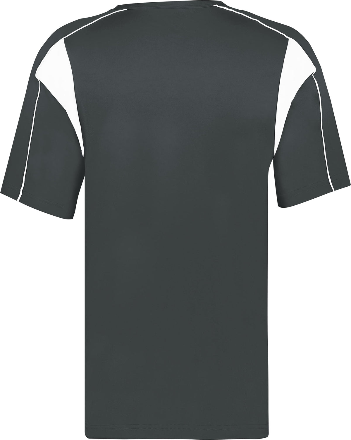 Rear View of BA GRAPHITE/WHITE YOUTH PRO PLACKET