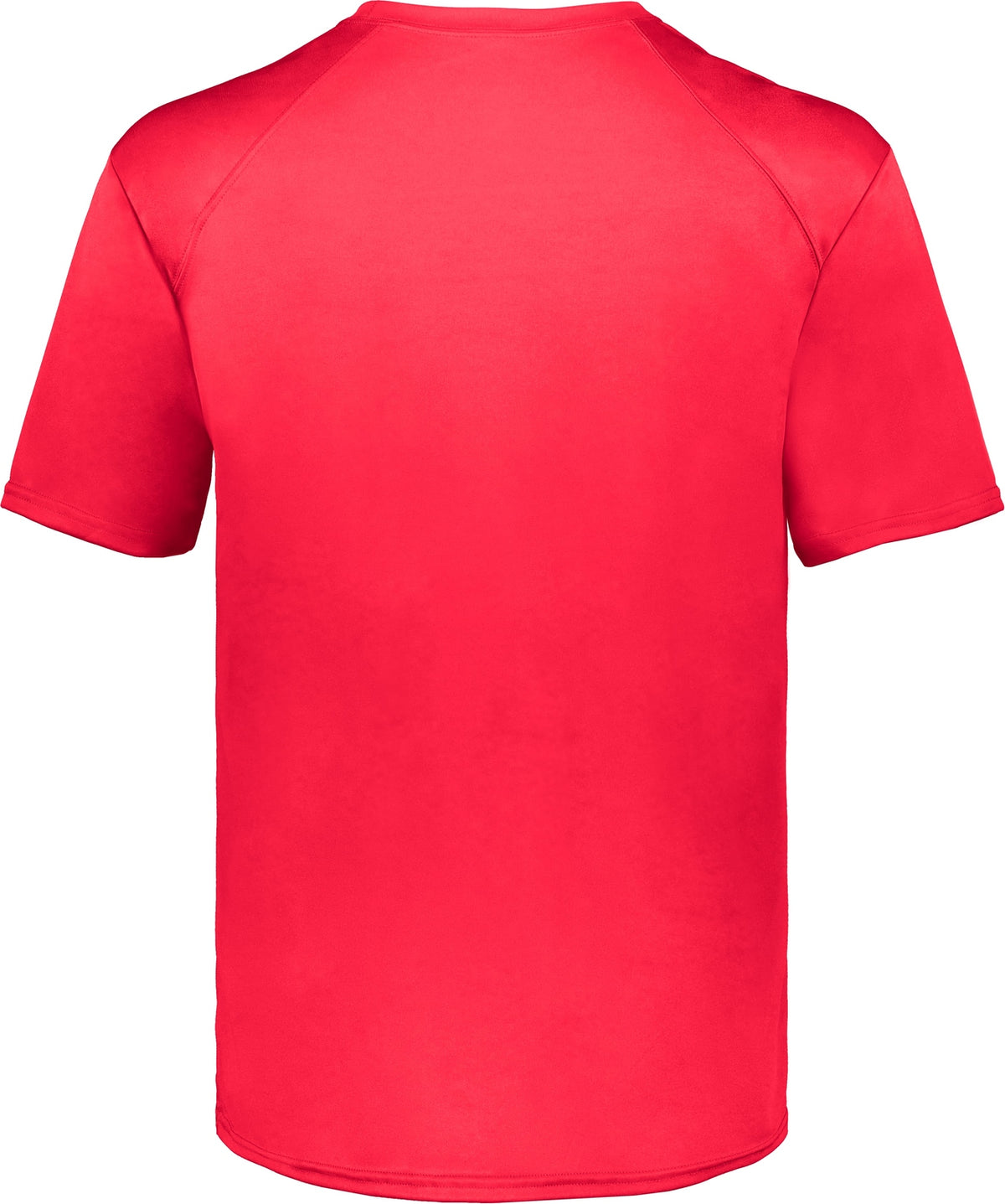 Rear View of BA HOT CORAL B-CORE TEE