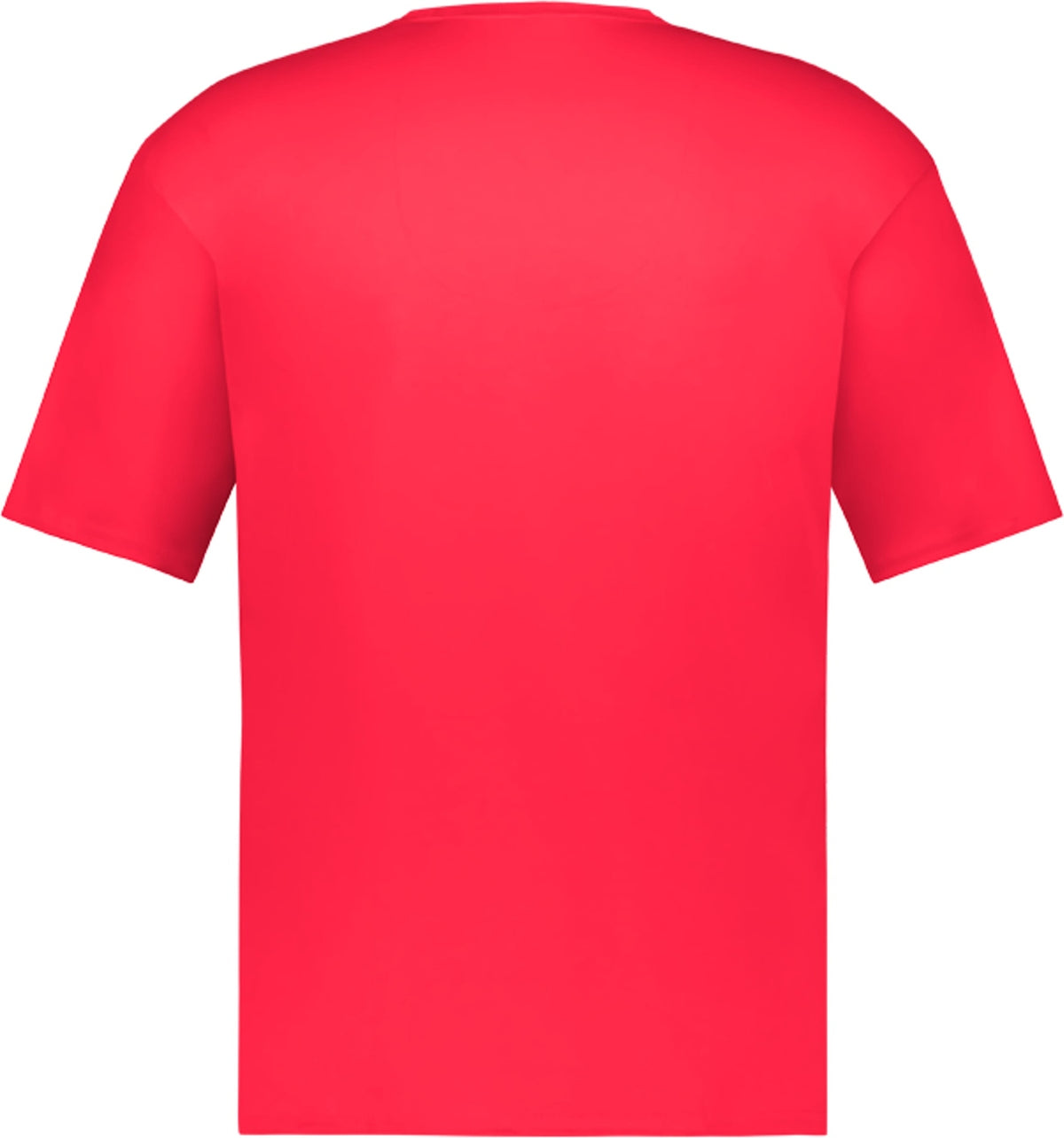 Rear View of BA HOT CORAL C2 TEE
