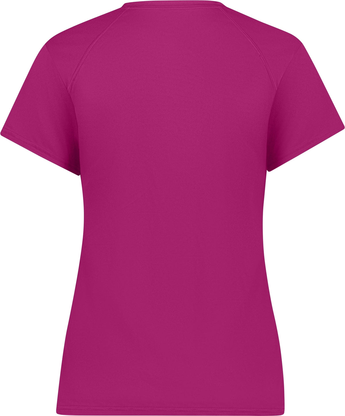 Rear View of BA HOT PINK LADIES B-CORE TEE