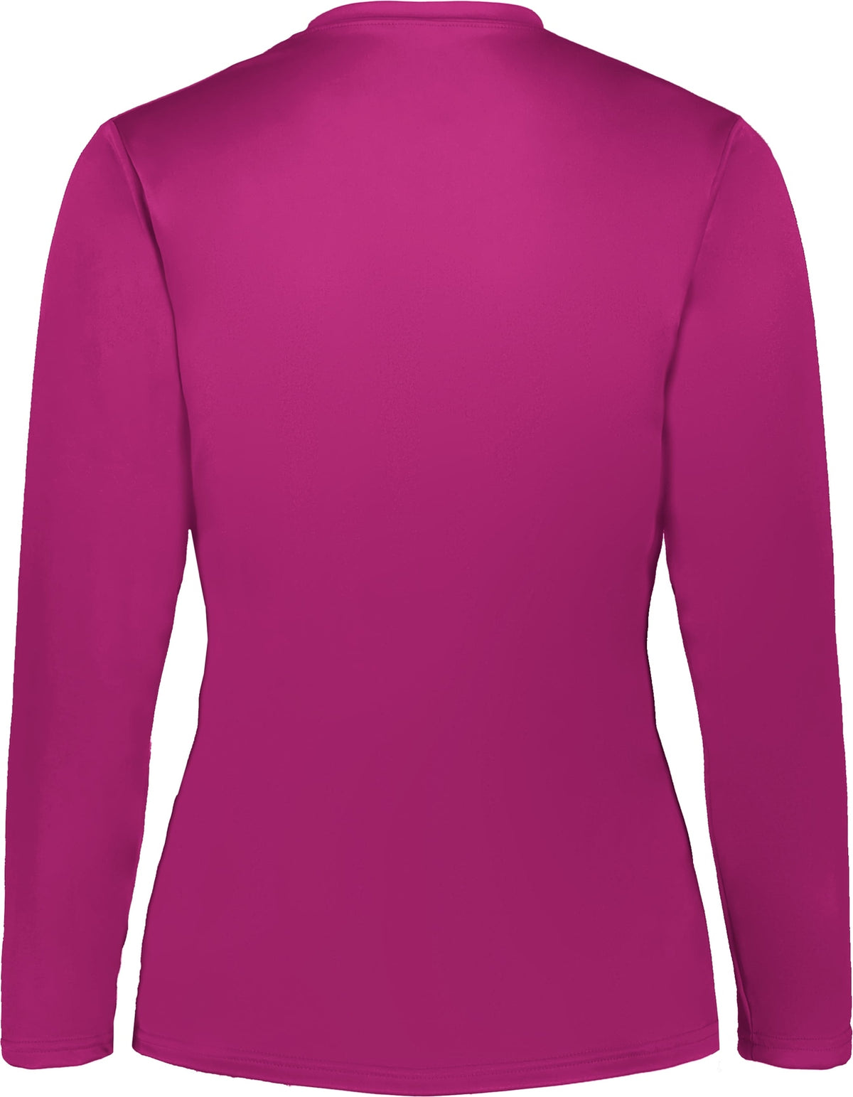 Rear View of BA HOT PINK LADIES C2 L/S TEE