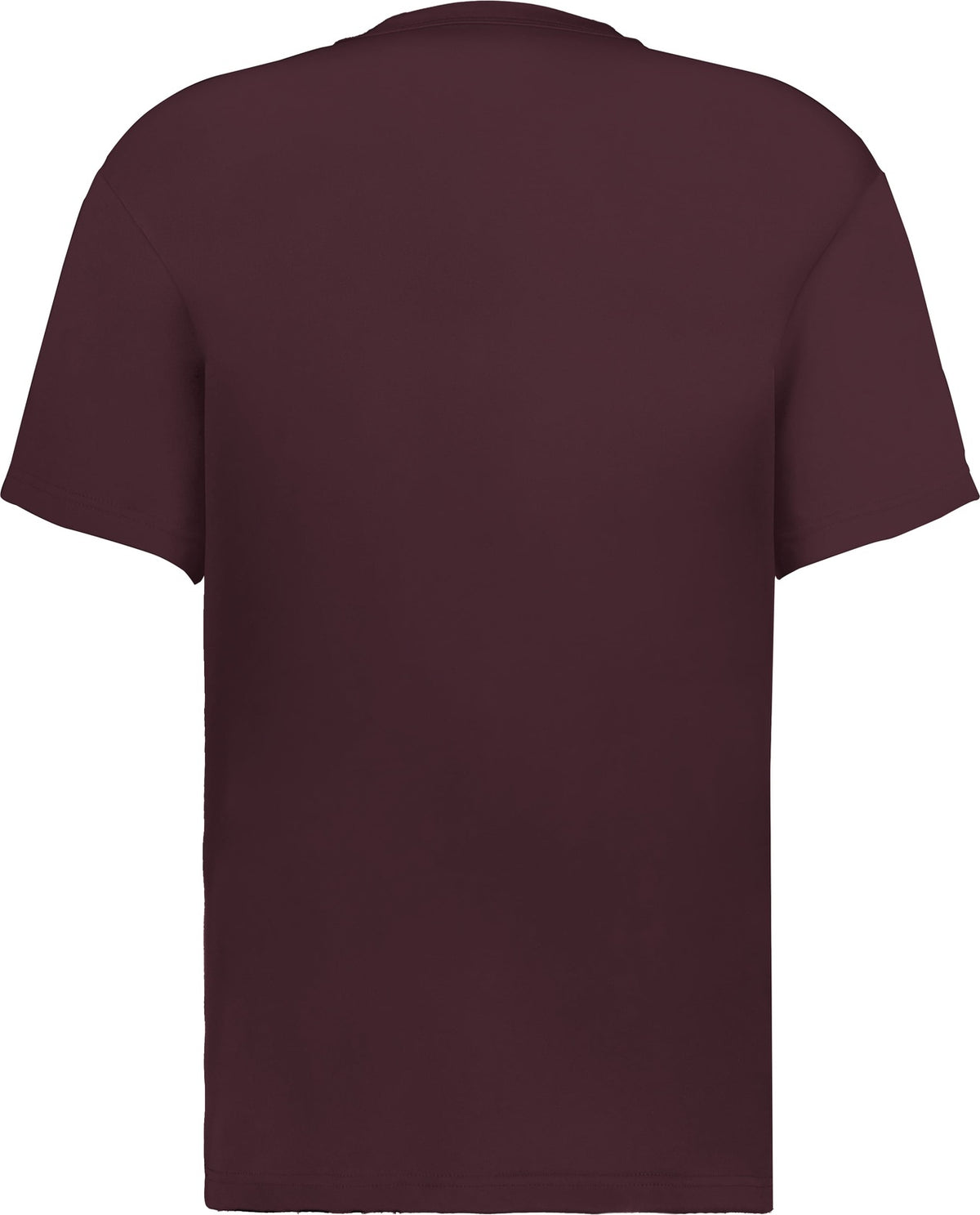 Rear View of BA MAROON YOUTH B-CORE PLACKET