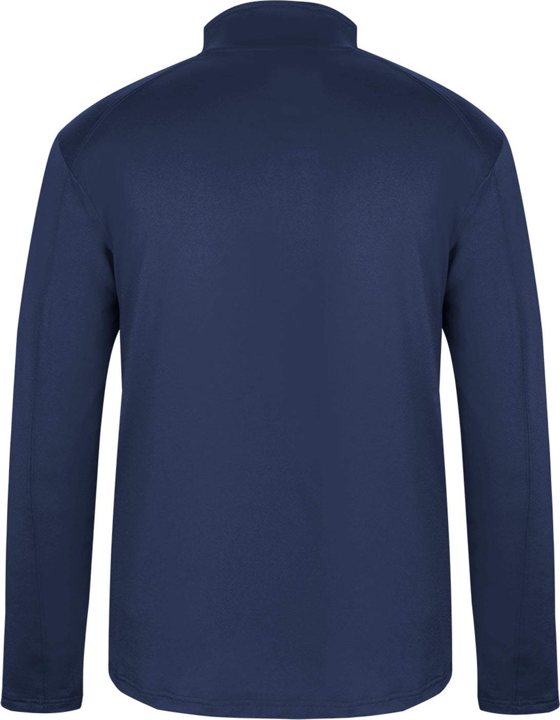 Rear View of BA NAVY 1/4 ZIP LIGHTWEIGHT PULLOVER