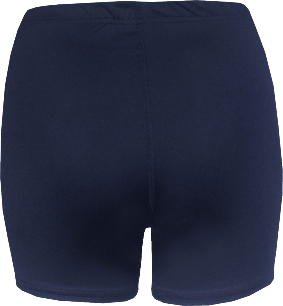 Rear View of BA NAVY COMPRESSION LADIES SHORT