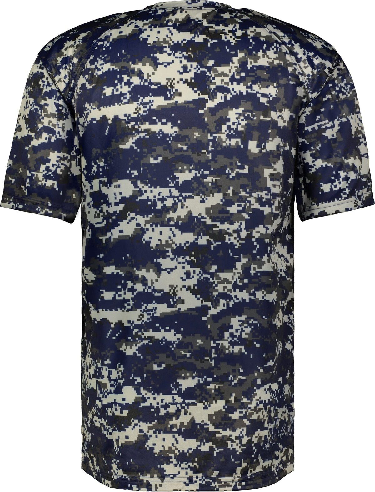 Rear View of BA NAVY DIGITAL DIGITAL TEE