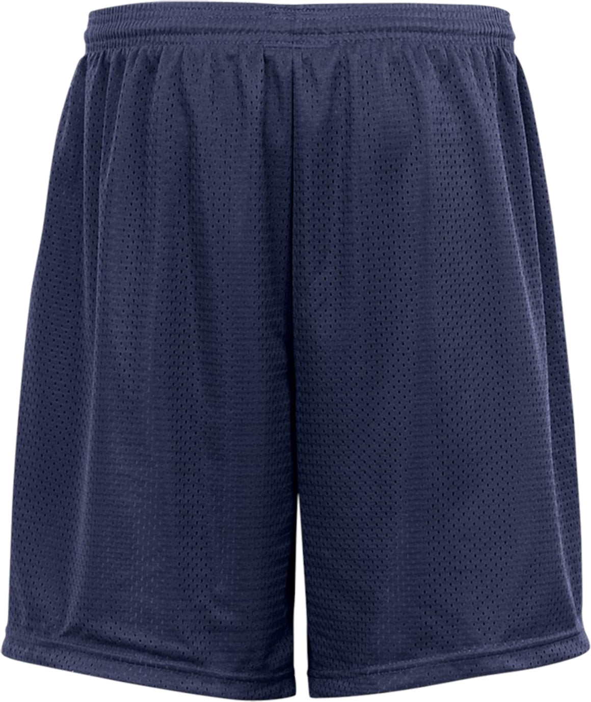 Rear View of BA NAVY YOUTH MESH/TRICOT SHORT