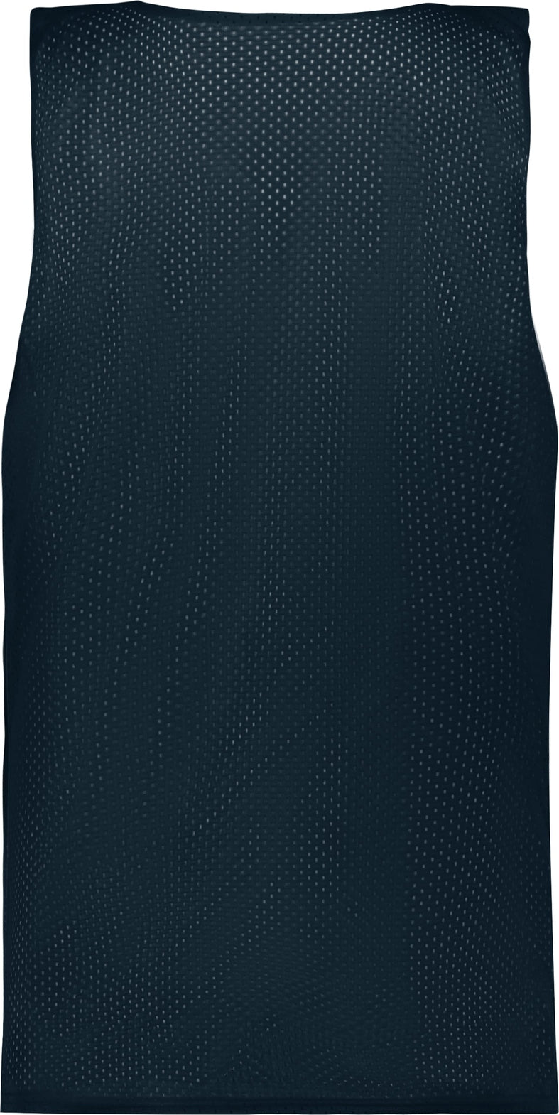 Rear View of BA NAVY/WHITE LADIES MESH REVERSIBLE JERSEY