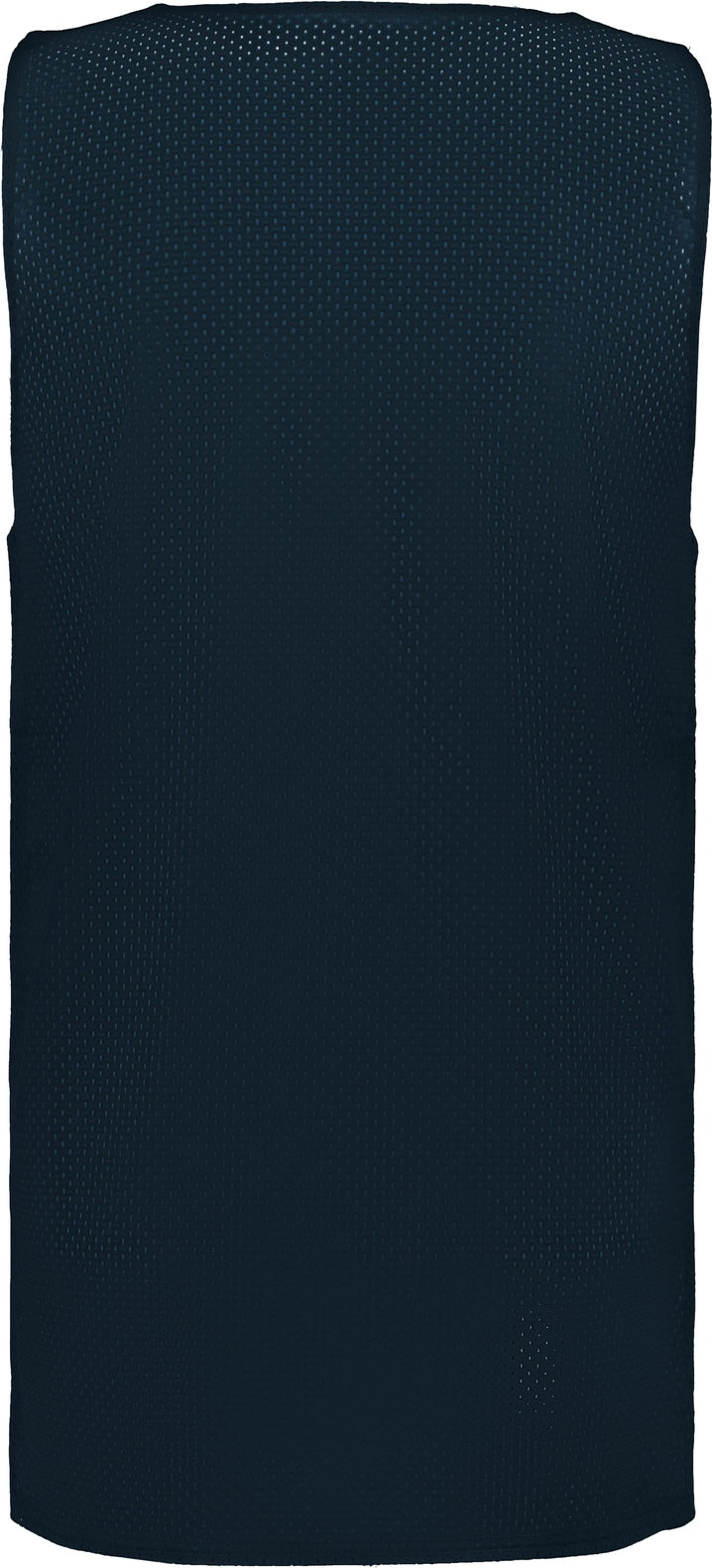 Rear View of BA NAVY/WHITE MESH REVERSIBLE JERSEY