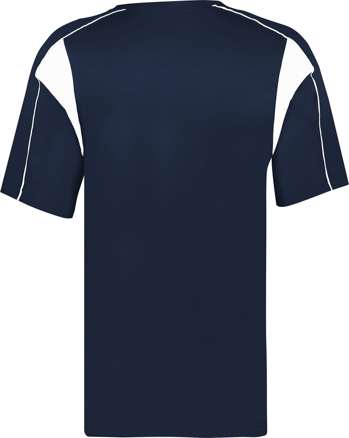 Rear View of BA NAVY/WHITE YOUTH PRO PLACKET