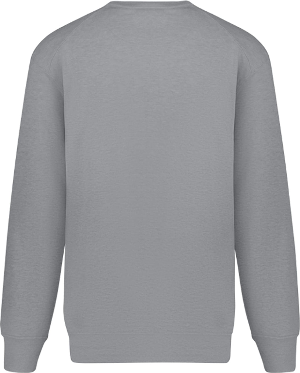 Rear View of BA OXFORD ATHLETIC FLEECE POCKET CREW