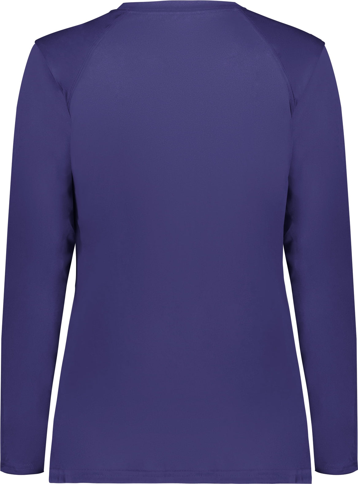 Rear View of BA PURPLE LADIES B-CORE L/S TEE