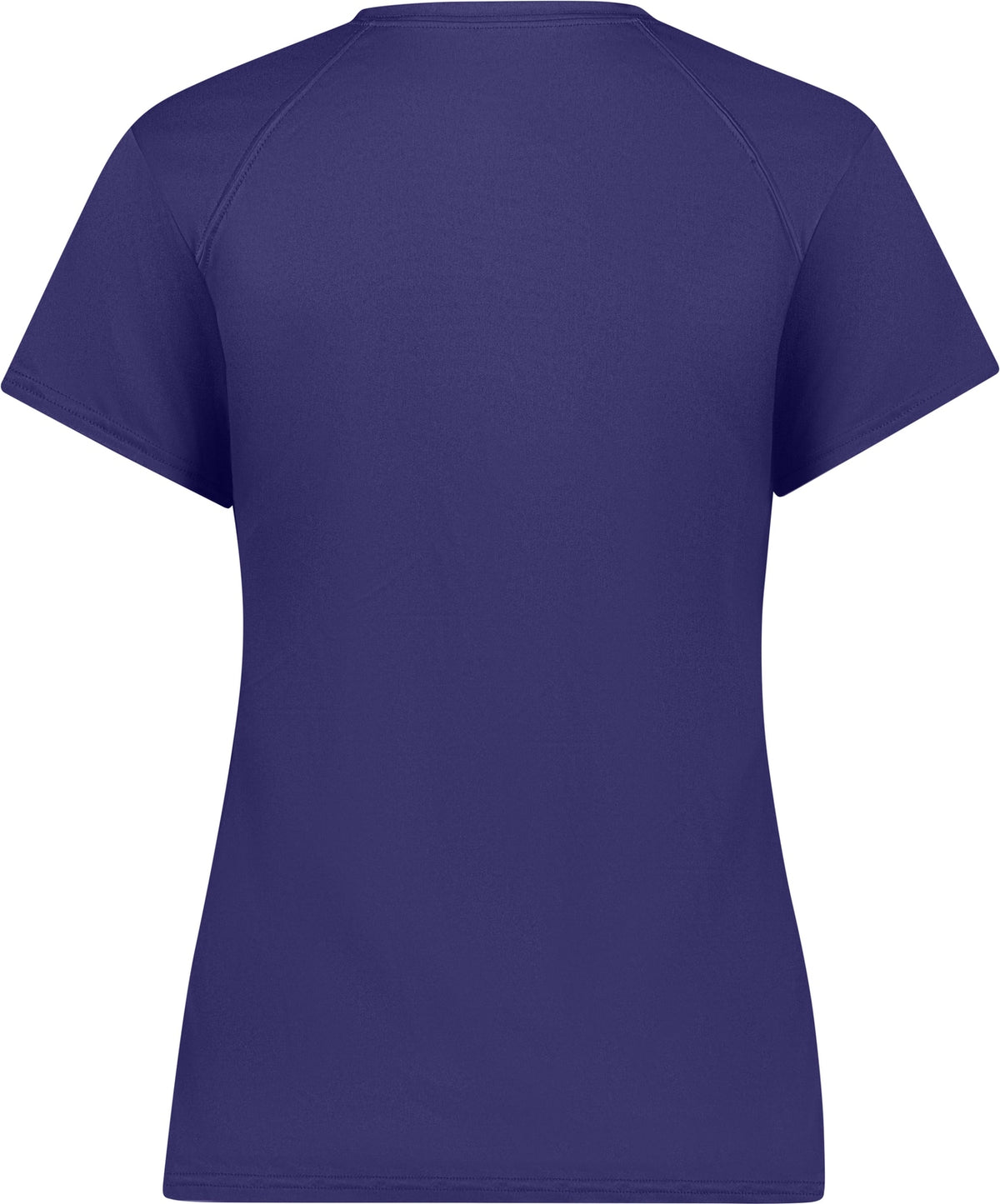 Rear View of BA PURPLE LADIES B-CORE TEE