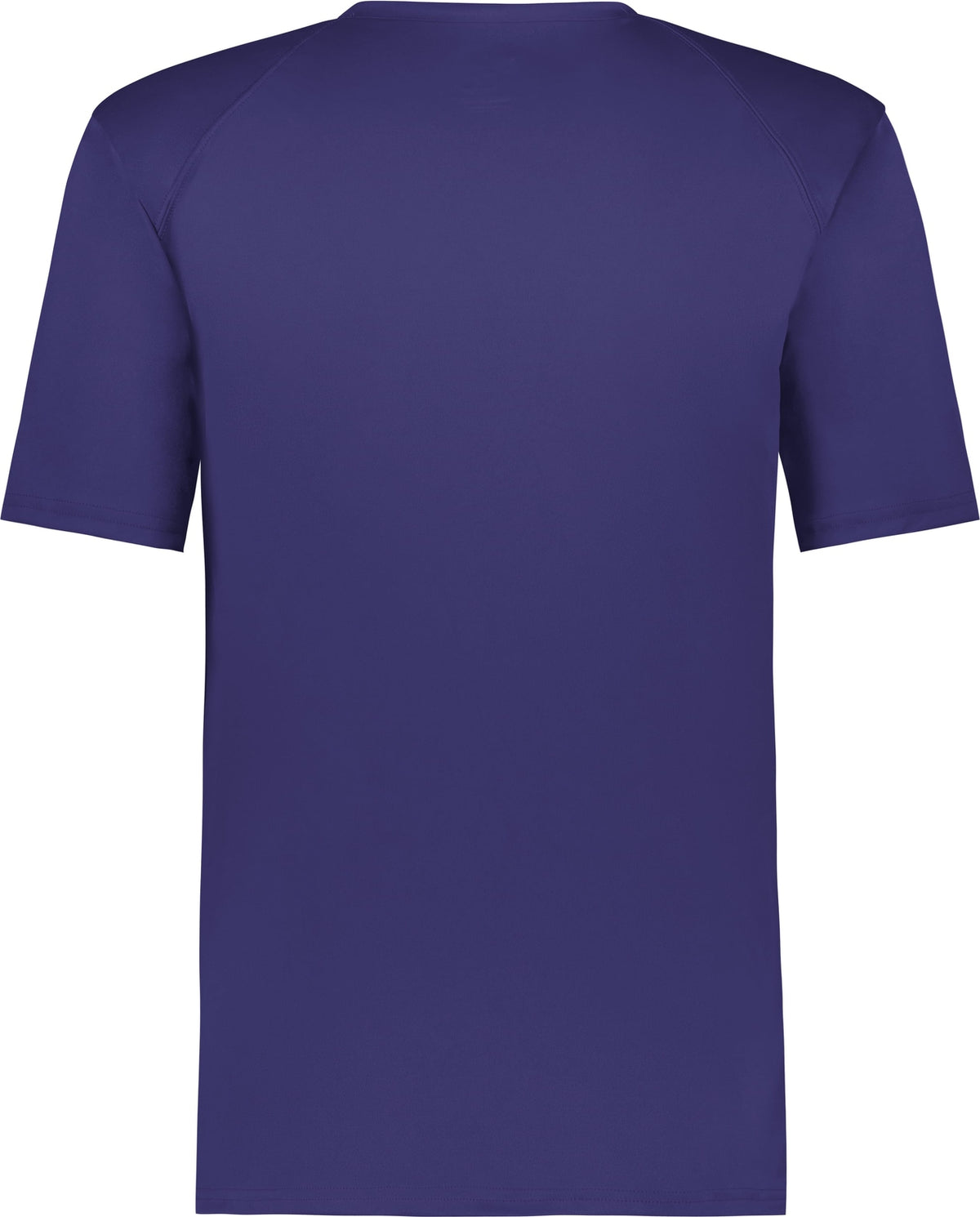 Rear View of BA PURPLE YOUTH B-CORE V-NECK TEE