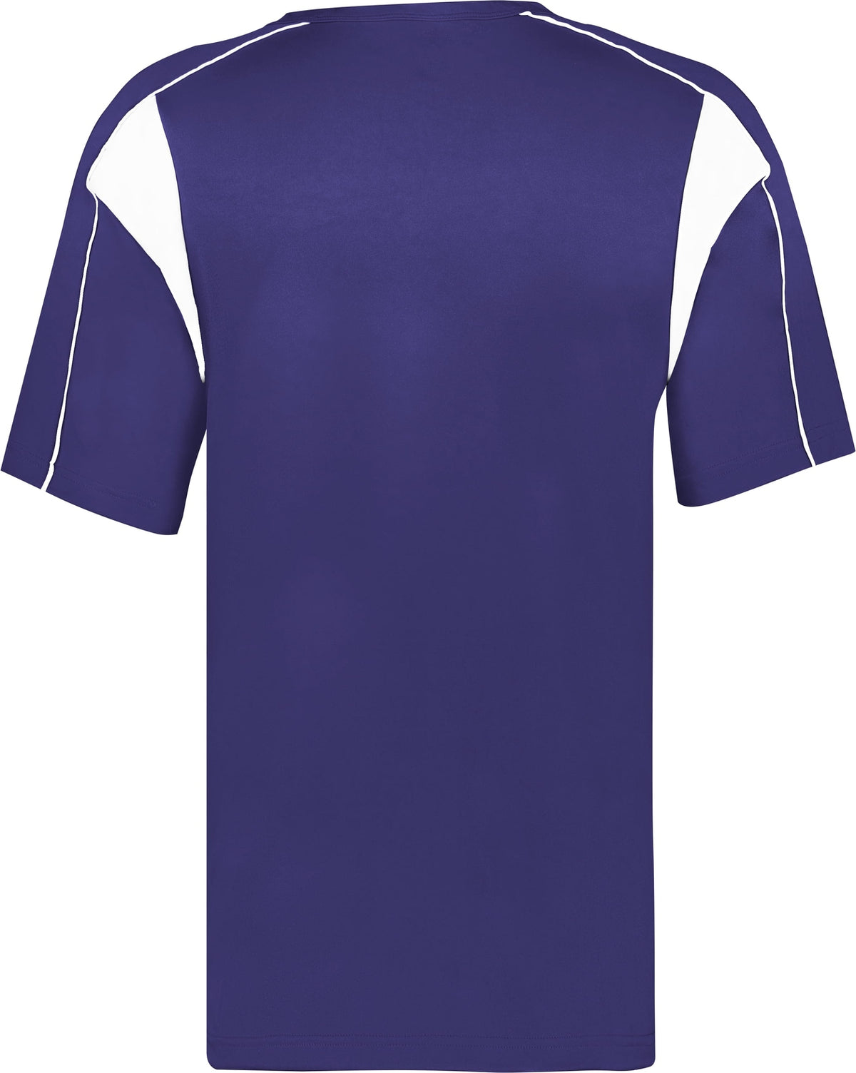 Rear View of BA PURPLE/WHITE YOUTH PRO PLACKET