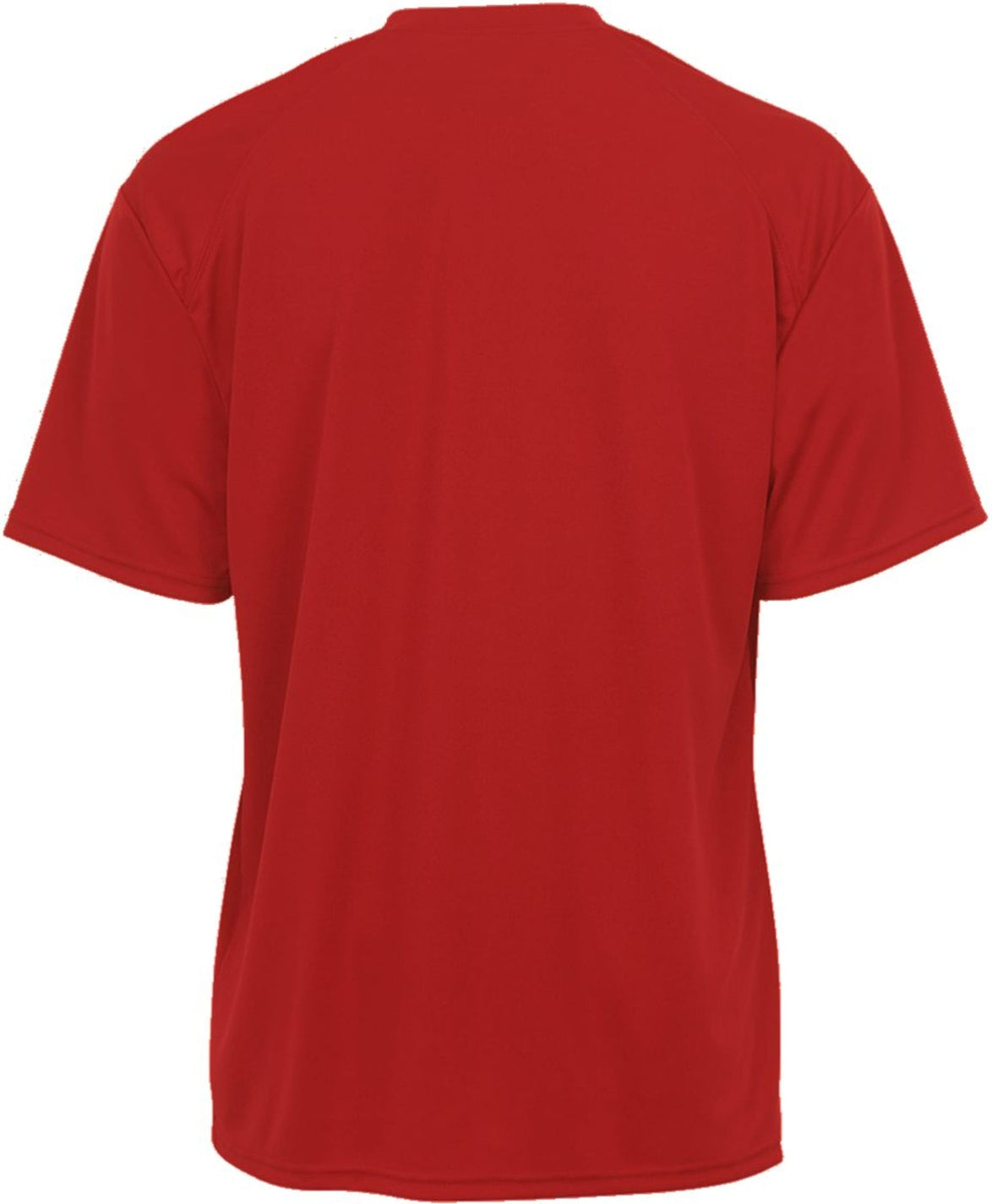 Rear View of BA RED B-TECH TEE