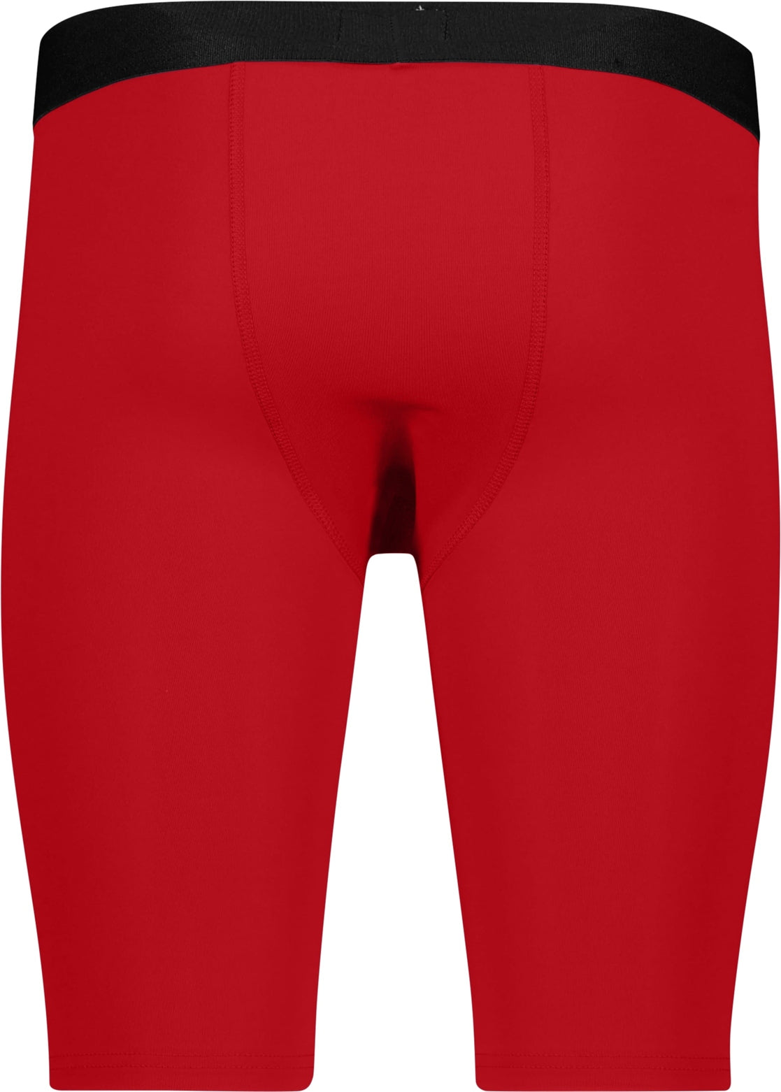 Rear View of BA RED COMPRESSION SHORT