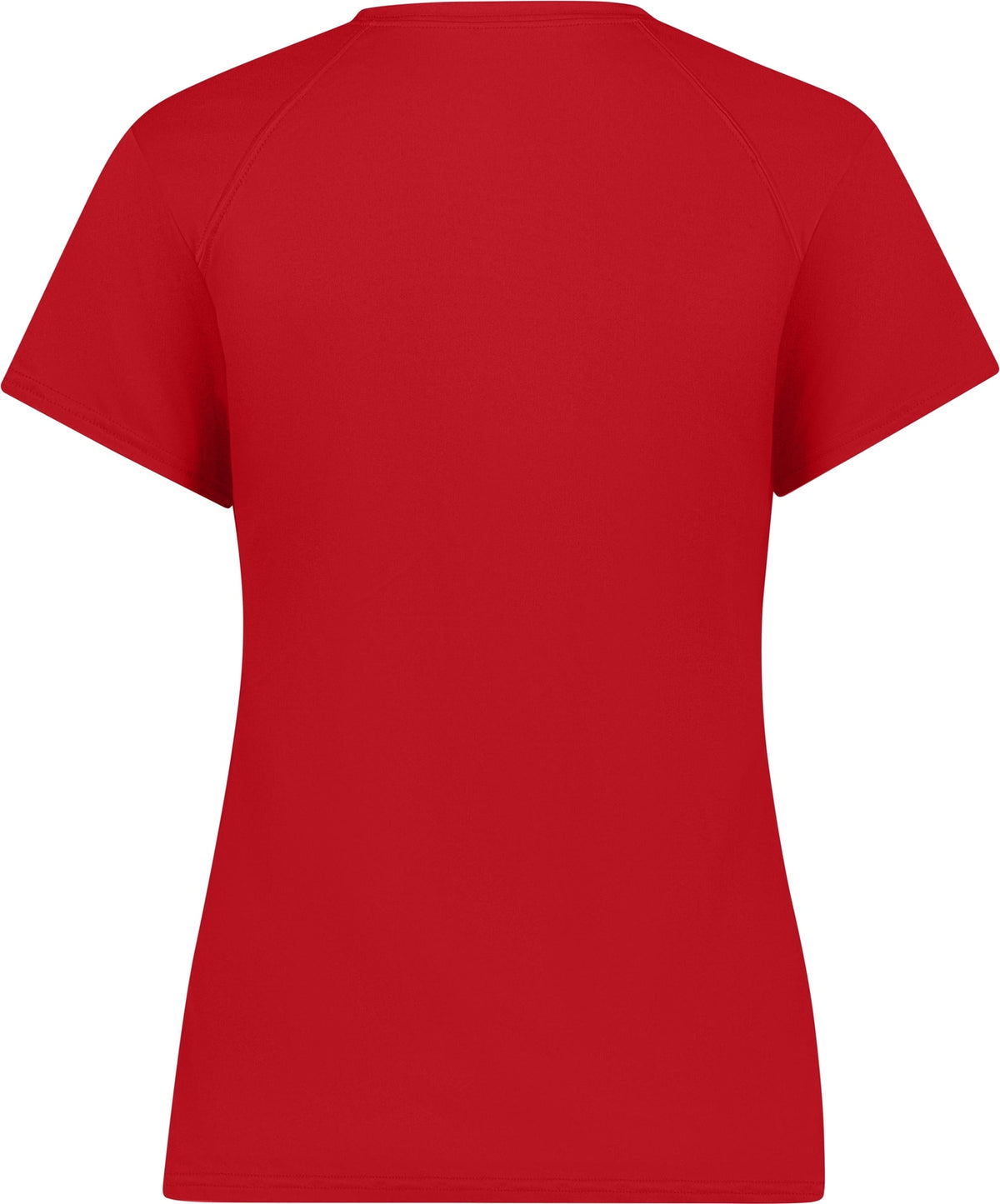 Rear View of BA RED LADIES B-CORE TEE