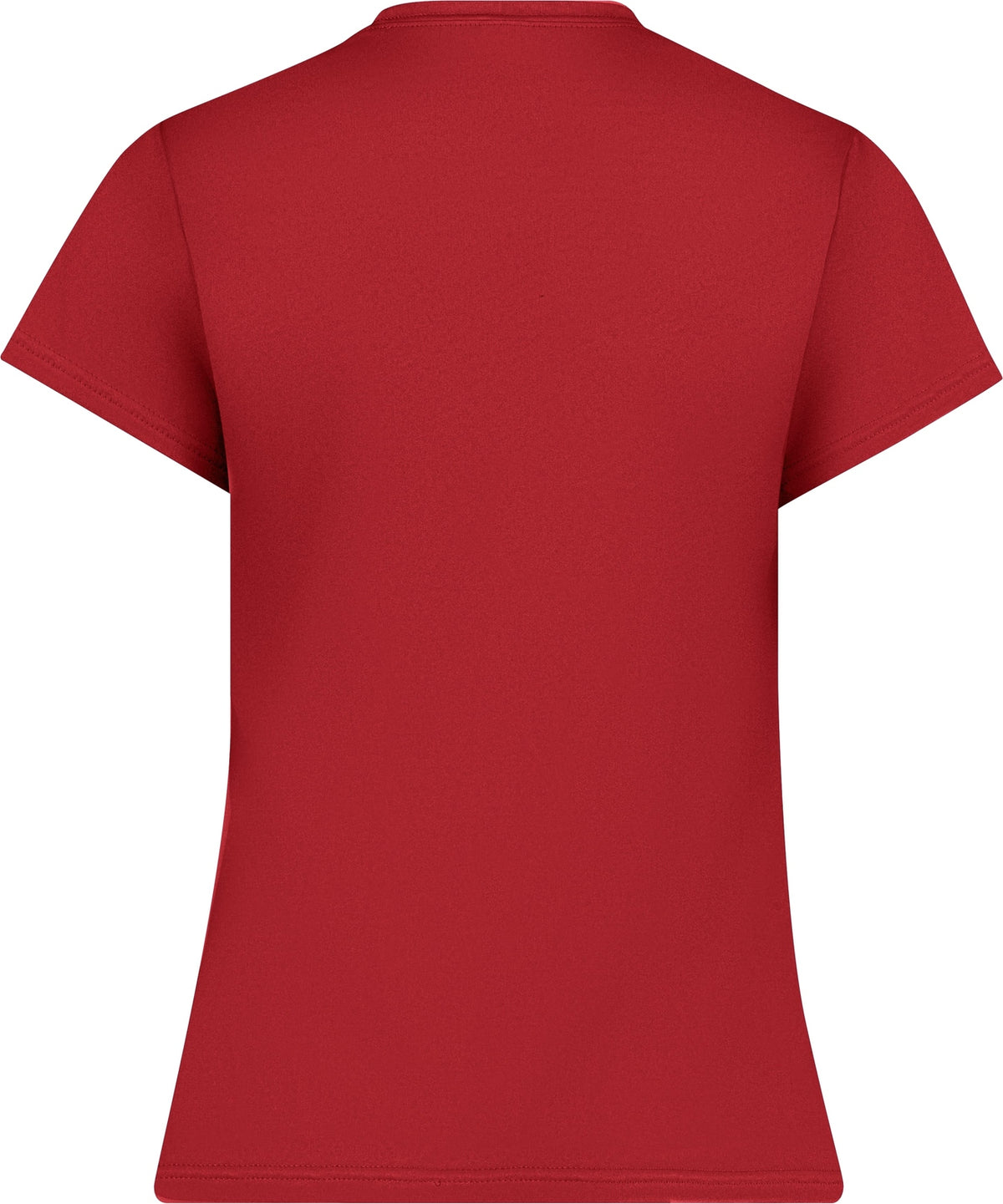 Rear View of BA RED LADIES C2 TEE