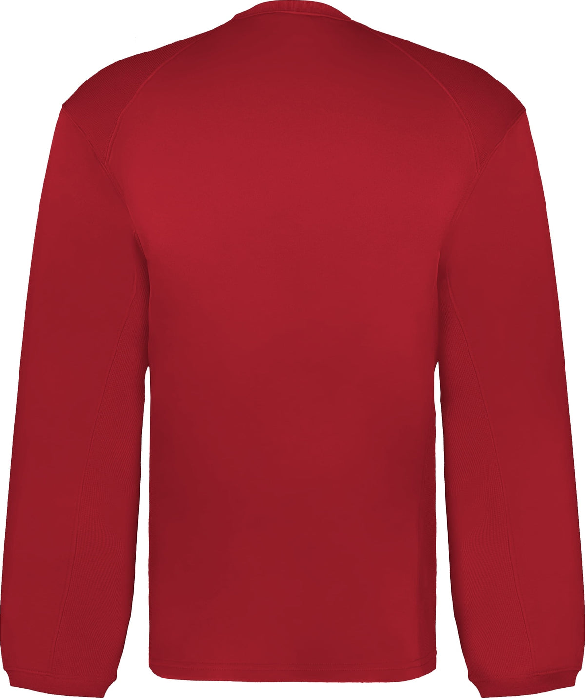 Rear View of BA RED PERFORMANCE FLEECE CREW