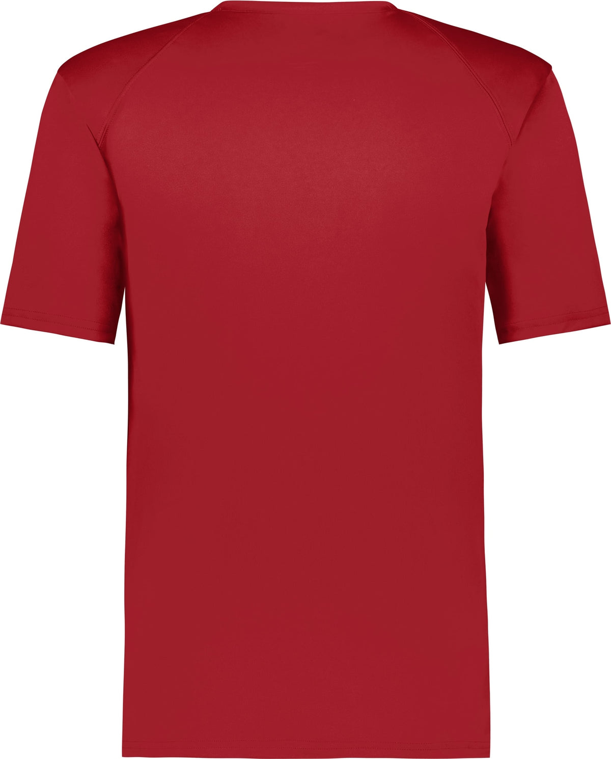Rear View of BA RED YOUTH B-CORE V-NECK TEE