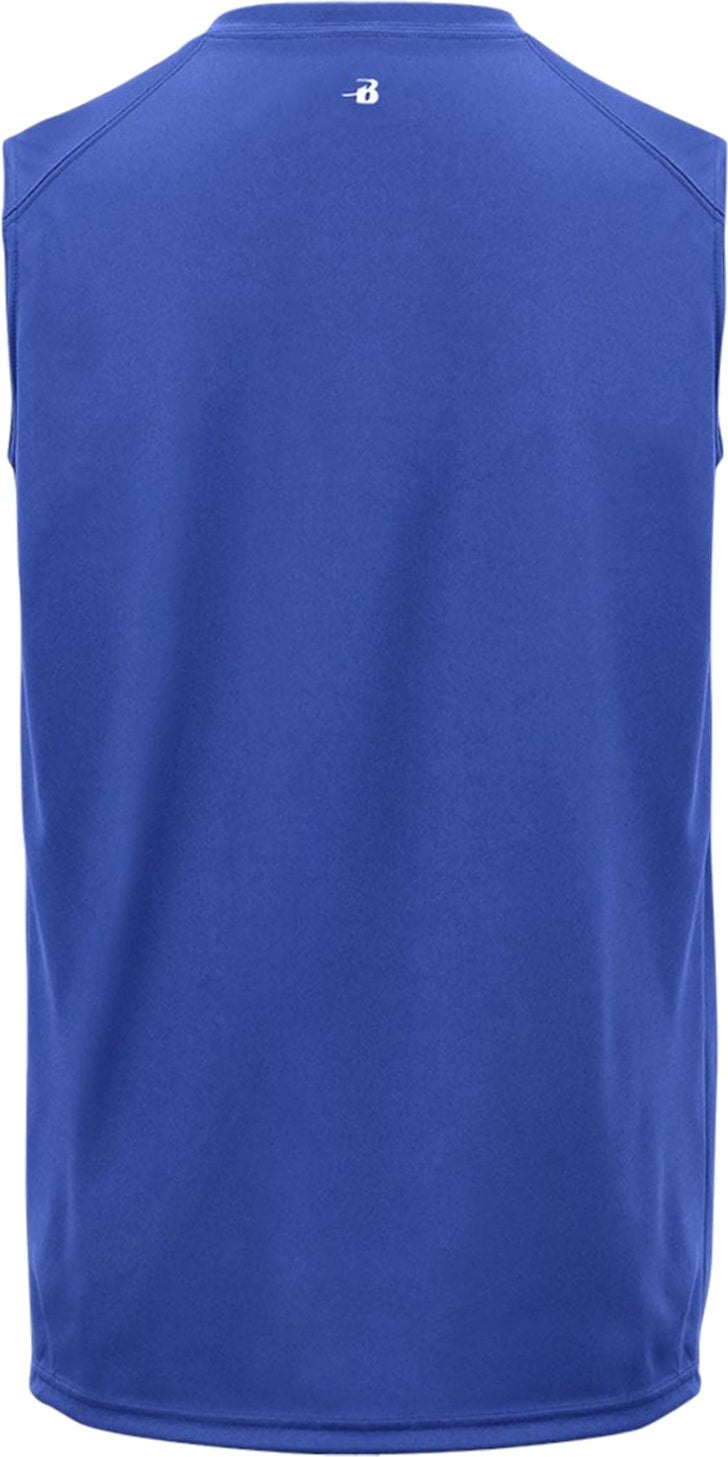 Rear View of BA ROYAL B-CORE SLEEVELESS TEE