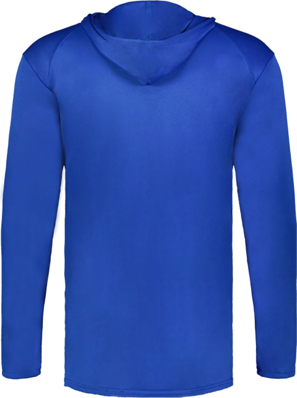 Rear View of BA ROYAL YOUTH B-CORE L/S HOOD TEE